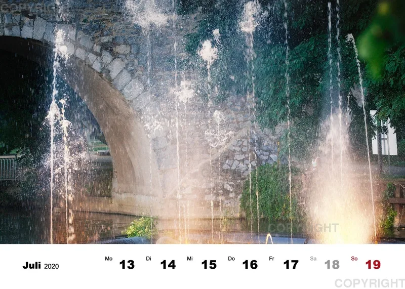 Tisch-Wochenkalender / Nr. 3