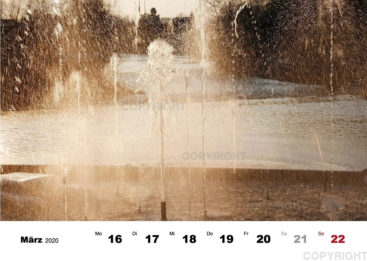 Tisch-Wochenkalender / Nr. 3