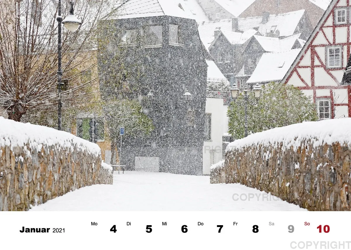 Tisch-Wochenkalender / Nr. 3