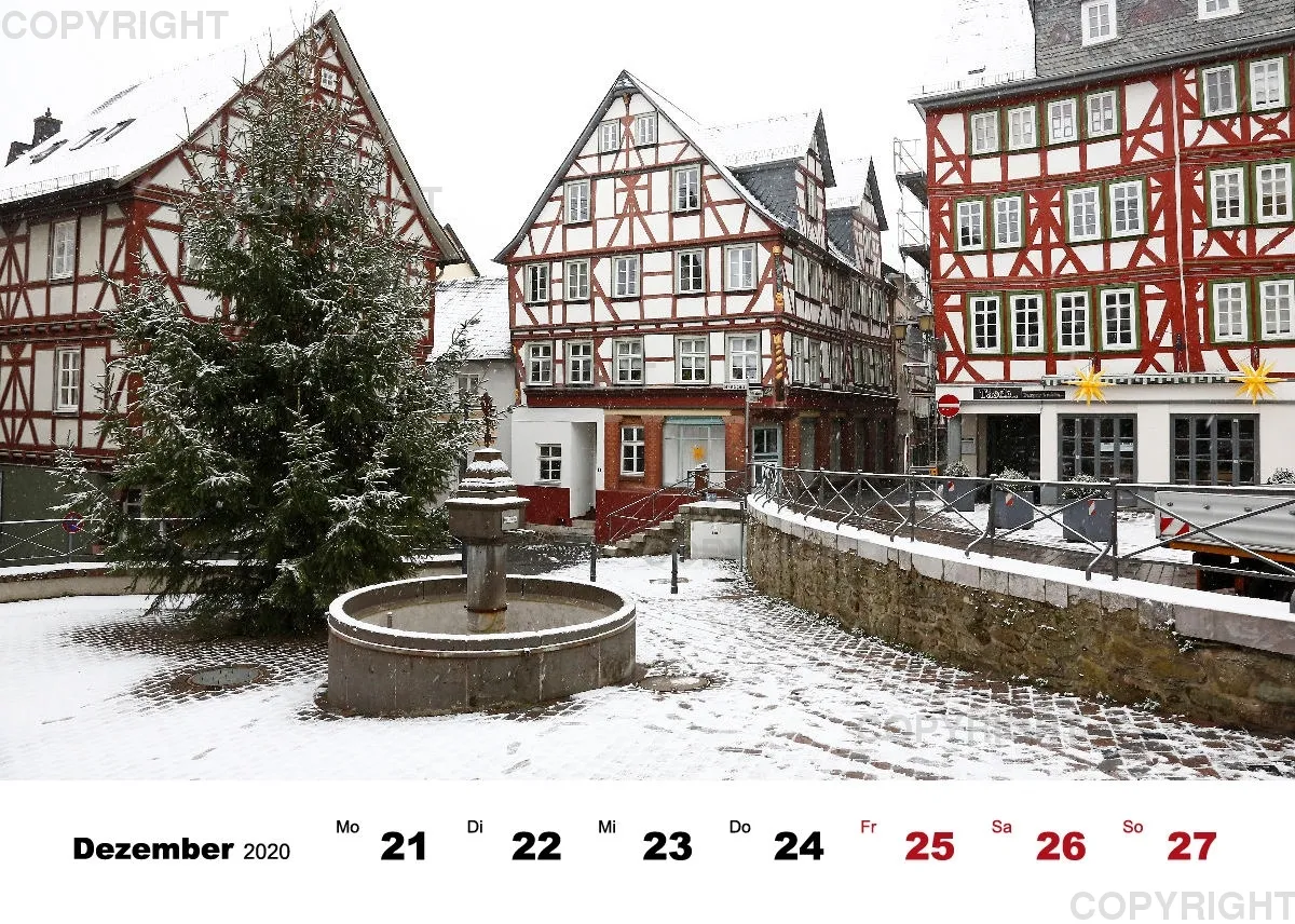 Tisch-Wochenkalender / Nr. 3