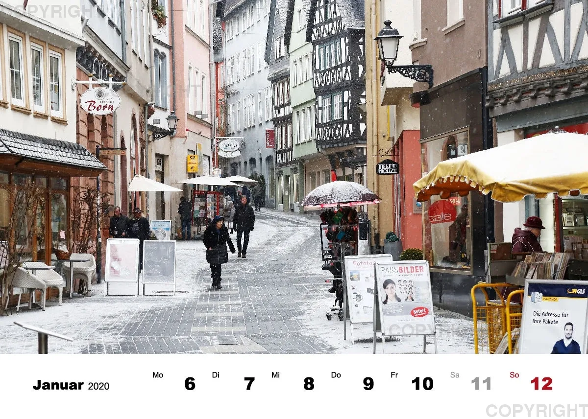 Tisch-Wochenkalender / Nr. 3