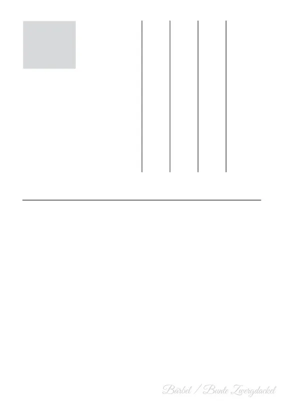 Postkarte Bärbel