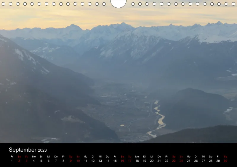 A4 Wandkalender