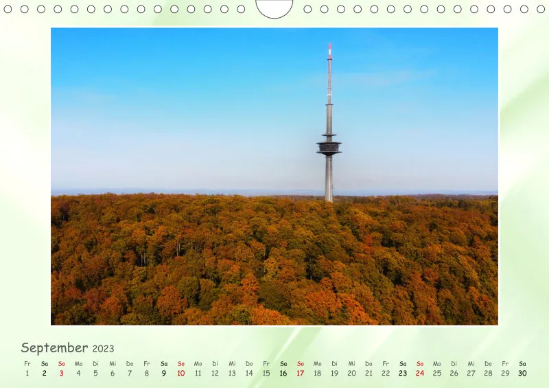 A4 Wandkalender