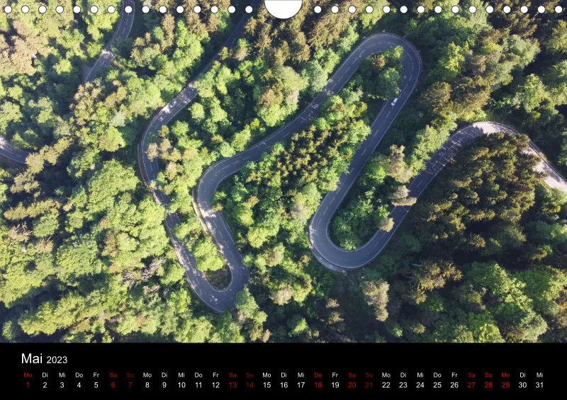 A4 Wandkalender