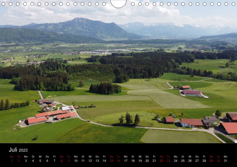 A4 Wandkalender