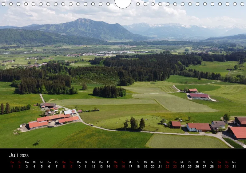 A4 Wandkalender