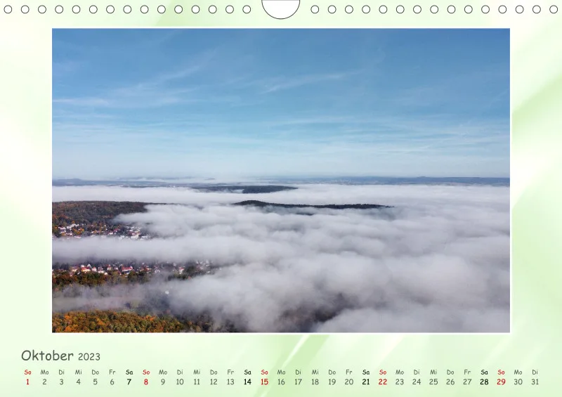 A4 Wandkalender