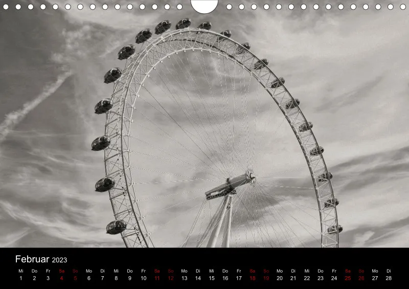 A4 Wandkalender