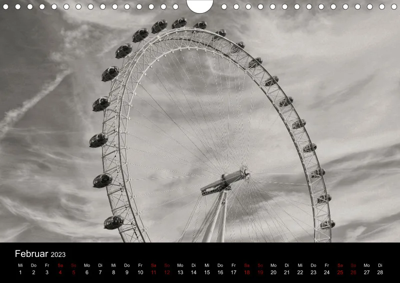 A4 Wandkalender