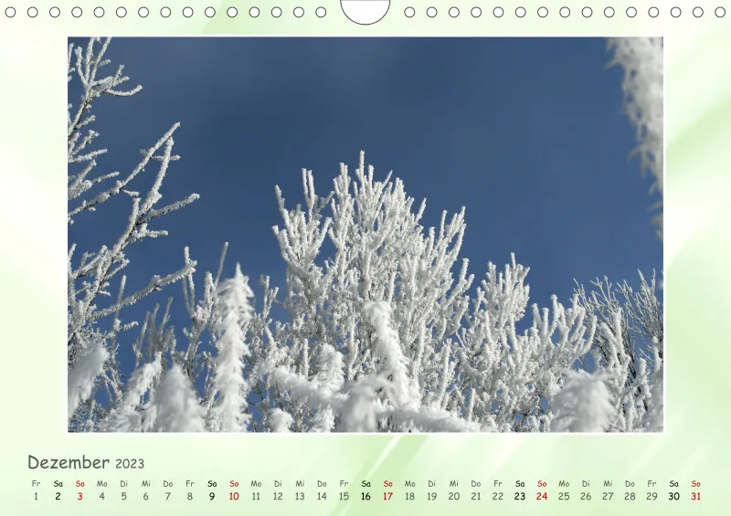 A4 Wandkalender