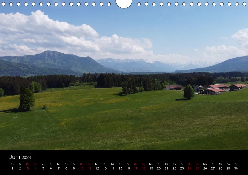 A4 Wandkalender