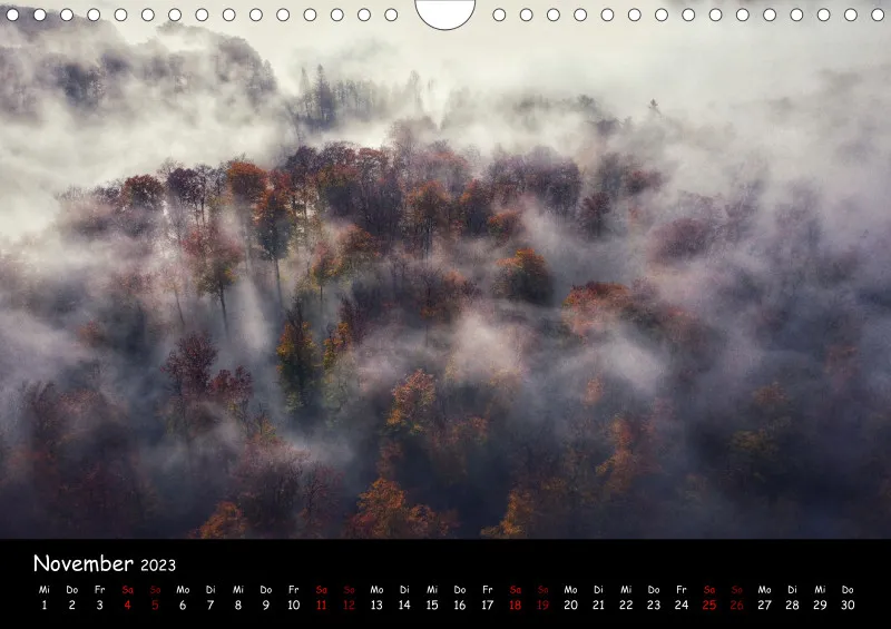 DIN A4 Wandkalender