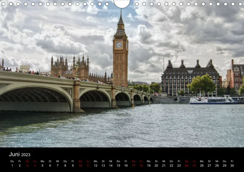 A4 Wandkalender