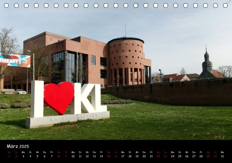 Kalender Kaiserslautern Meine Stadt - Meine Liebe