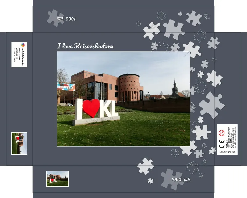Puzzle I love Kaiserslautern