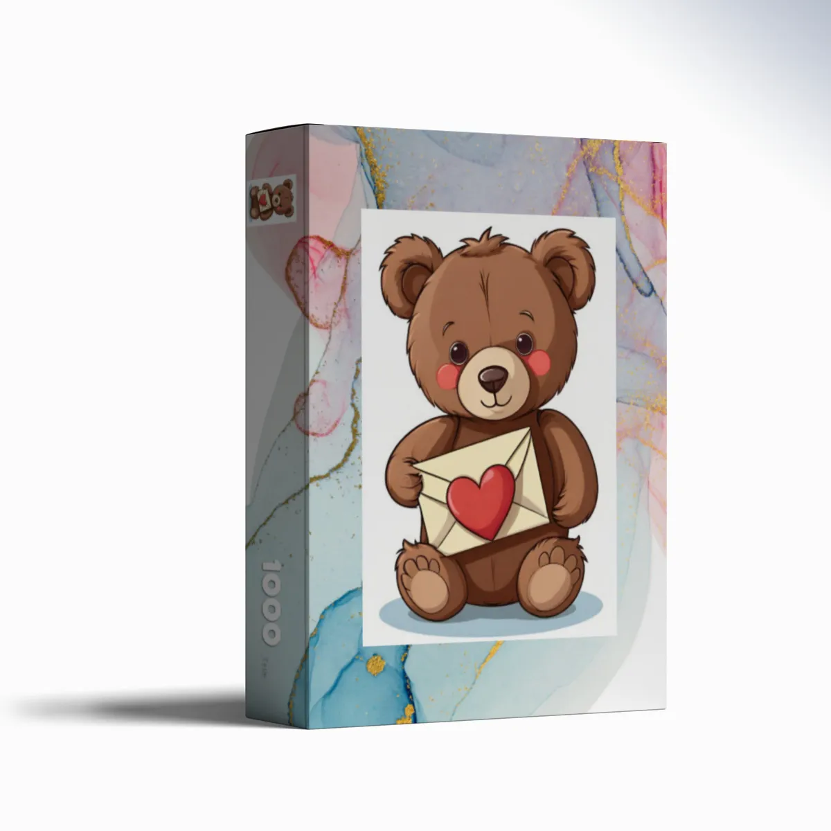 Puzzle Bärchen mit Herz