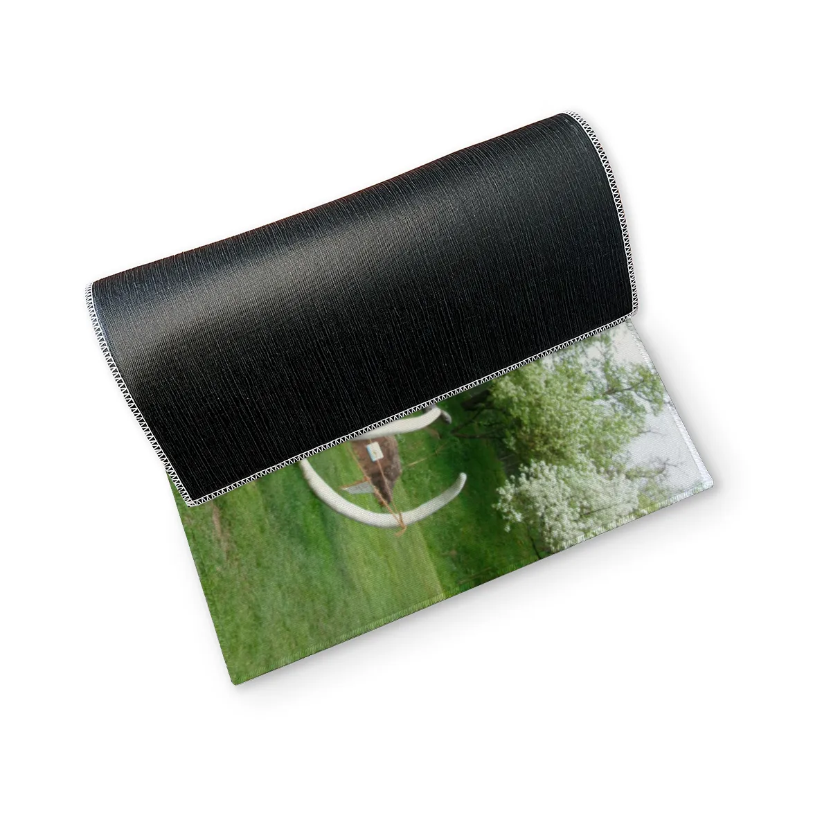 Fußmatte Mammut auf der Gartenschau