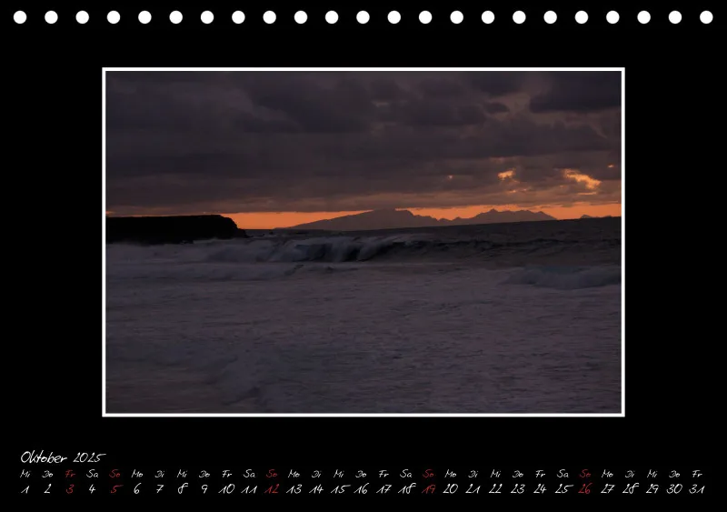 Tischkalender Sea