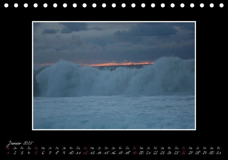 Tischkalender Sea