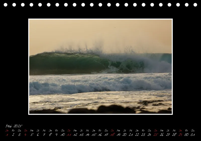 Tischkalender Sea