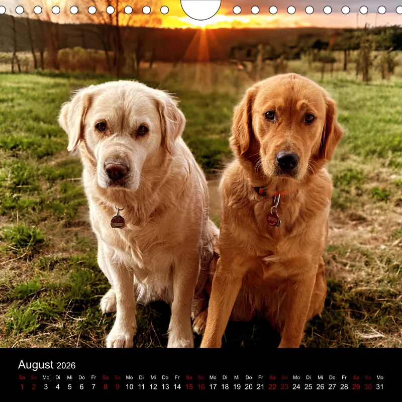Kalender Lana und Fine 2026