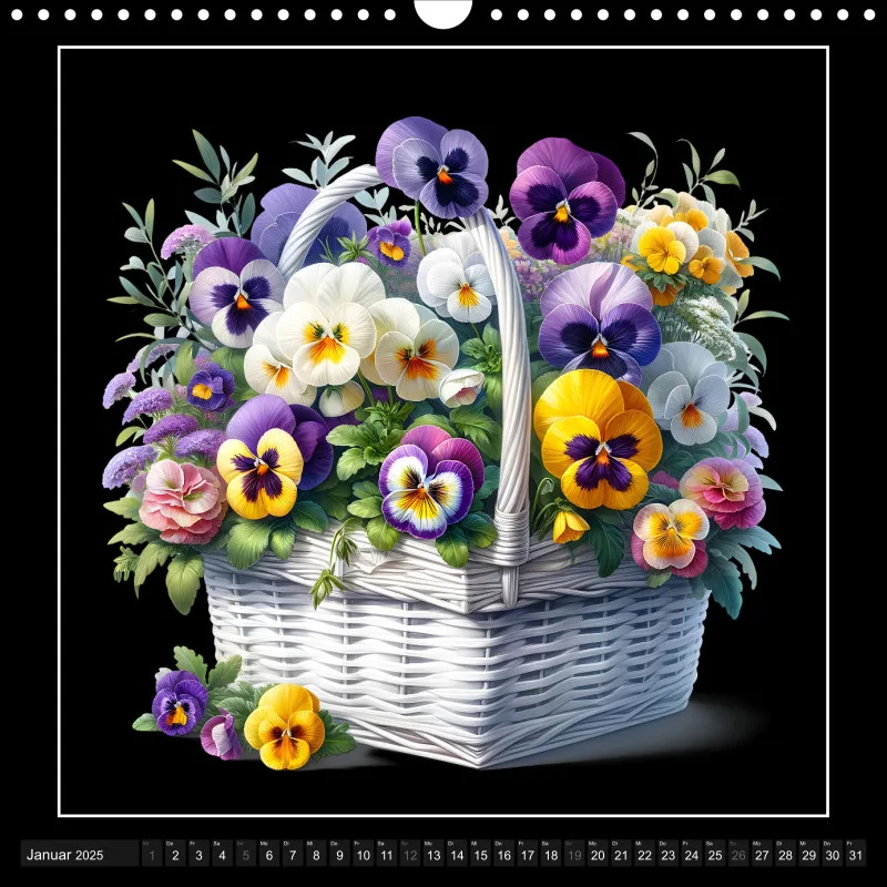Wandkalender 30 x 30 cm
