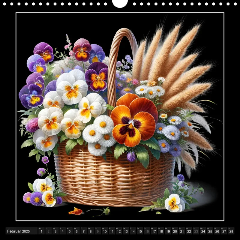Wandkalender 30 x 30 cm