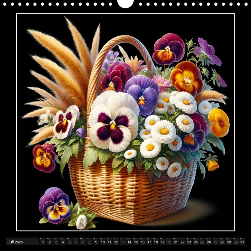 Wandkalender 30 x 30 cm