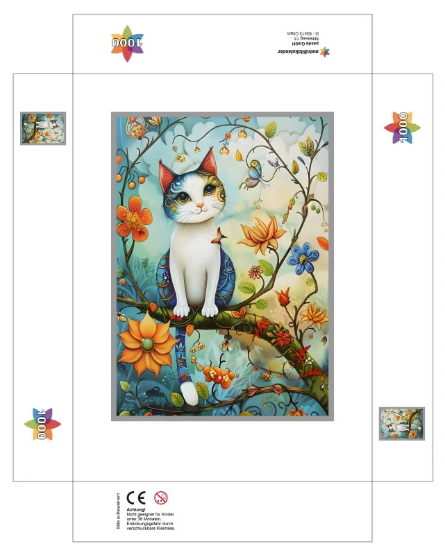 Puzzle - Sommerkatze