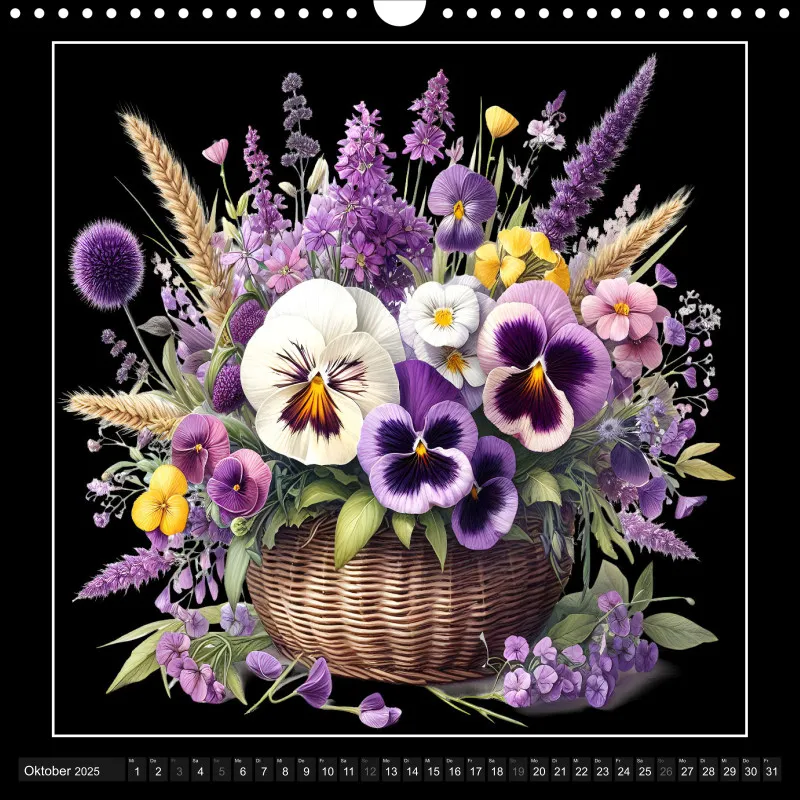 Wandkalender 30 x 30 cm