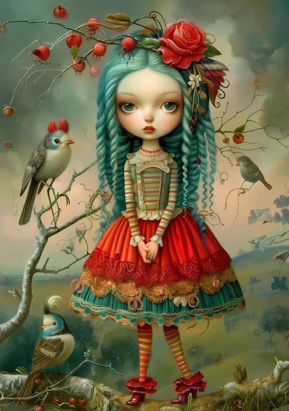 Puzzle - Whimsical-Girl 2