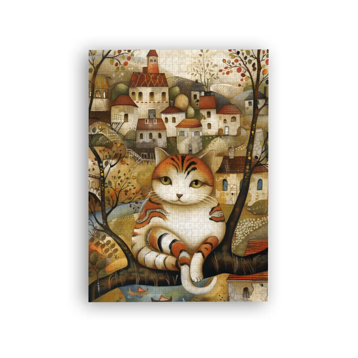 Die Stadtkatze im Herbst