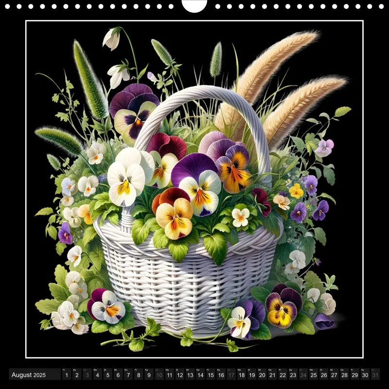 Wandkalender 30 x 30 cm