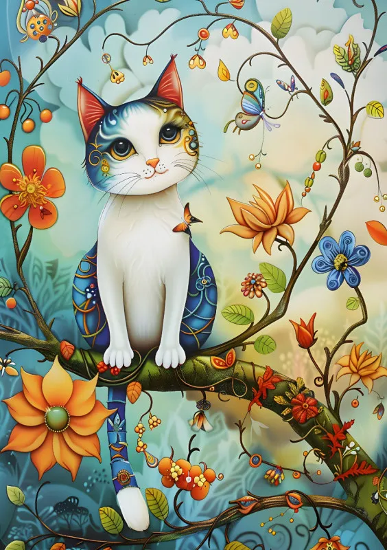 Puzzle - Sommerkatze