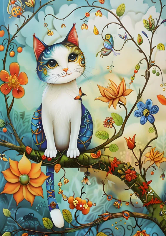 Puzzle - Sommerkatze