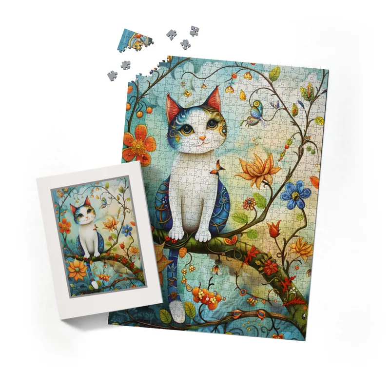 Puzzle - Sommerkatze