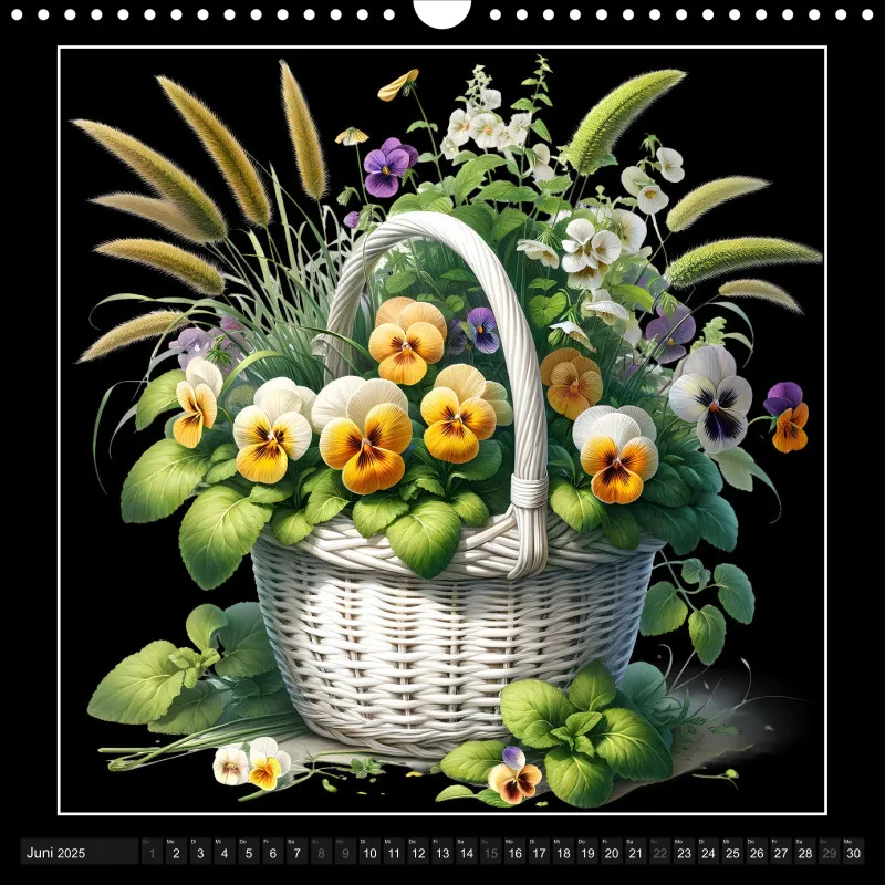 Wandkalender 30 x 30 cm
