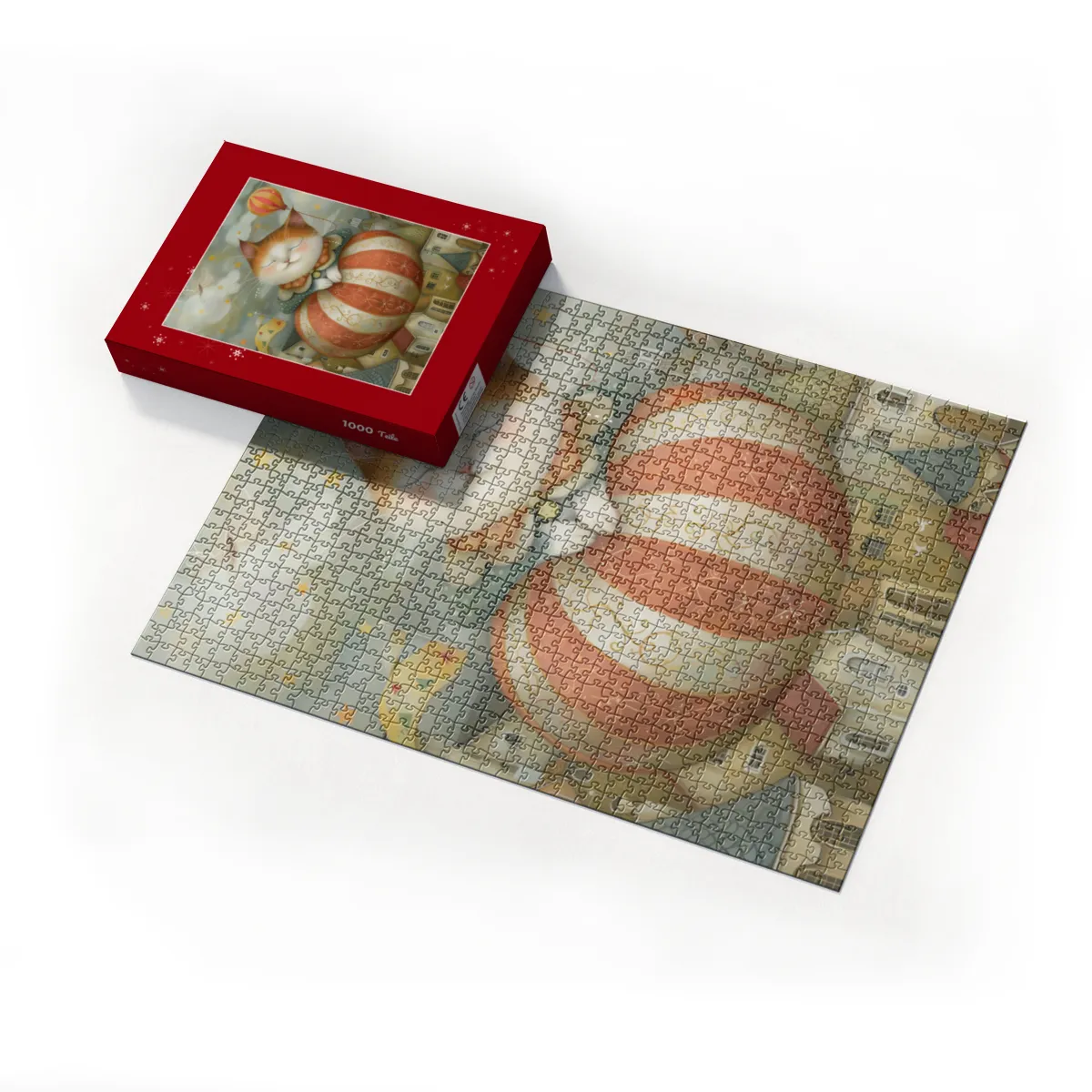 Puzzle - Die fliegende Katze