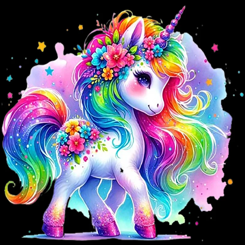 Das Regenbogen-Einhorn