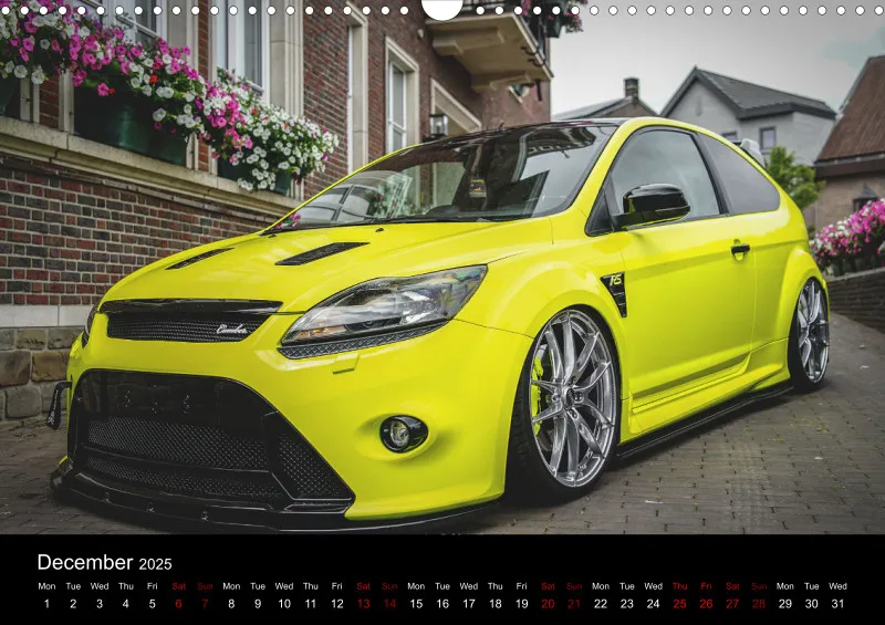 Kalender 2025 Mixed English GB Version