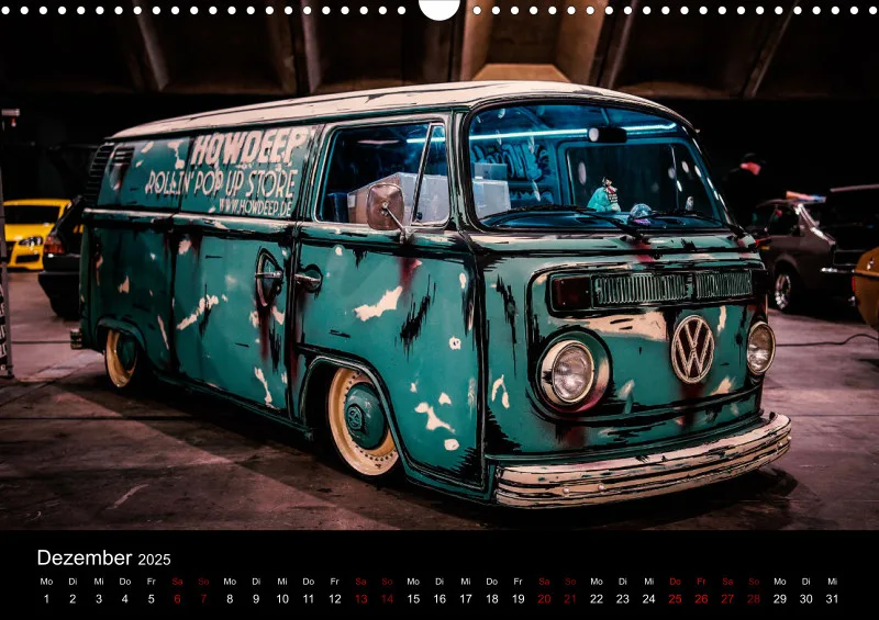 Aircooled Kalender 2025 Deutsche Version