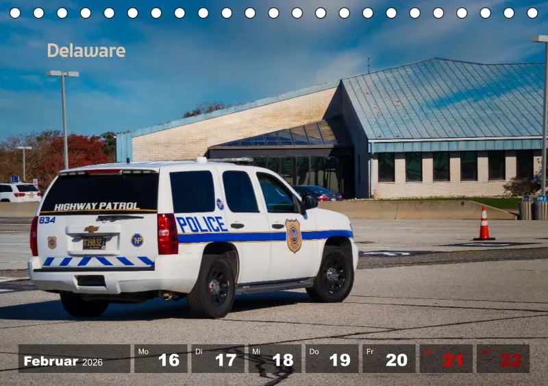 USA - 50 states Wochenkalender 2026
