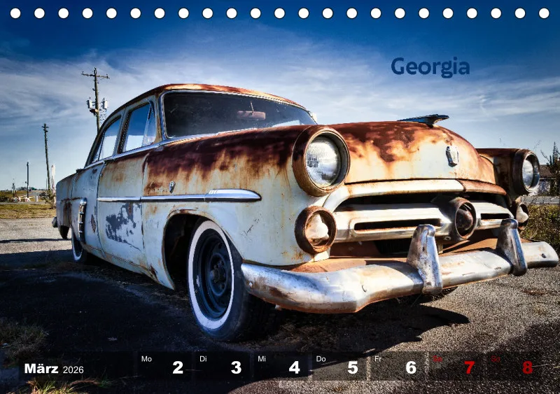USA - 50 states Wochenkalender 2026