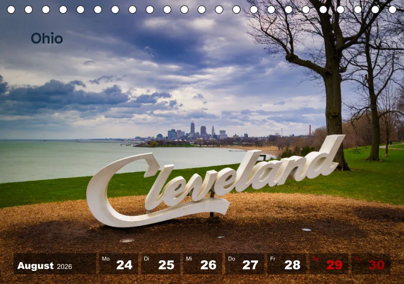 USA - 50 states Wochenkalender 2026