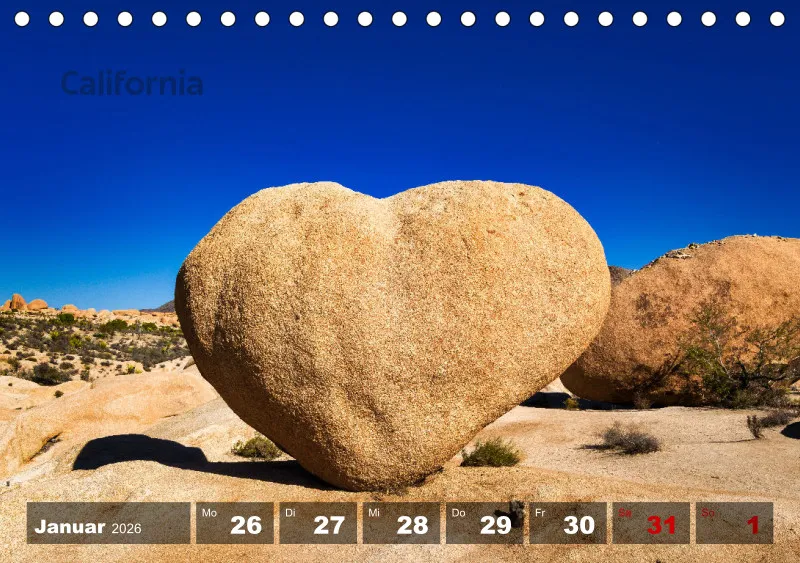 USA - 50 states Wochenkalender 2026