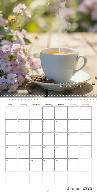 Blüten & Kaffee - Version 1