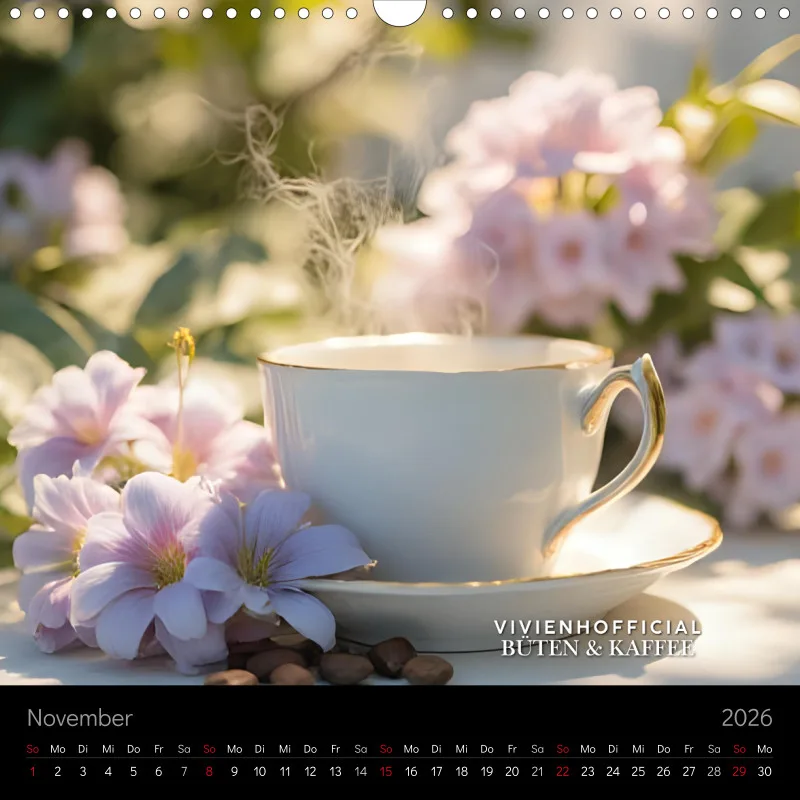 Blüten & Kaffee - Version 3