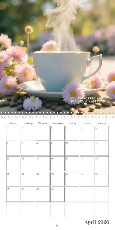 Blüten & Kaffee - Version 1