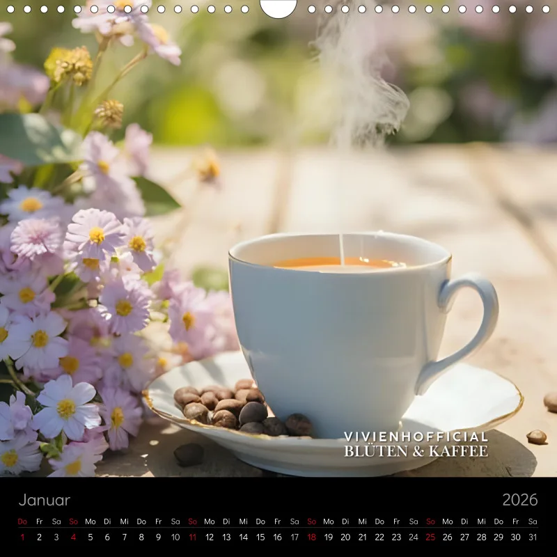 Blüten & Kaffee - Version 3
